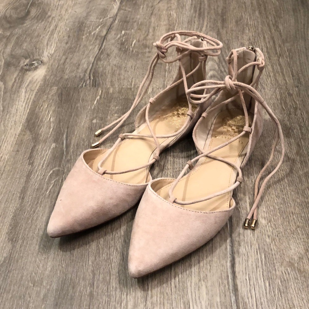 *Price Drop* Genuine Suede Vince Camuto Flats